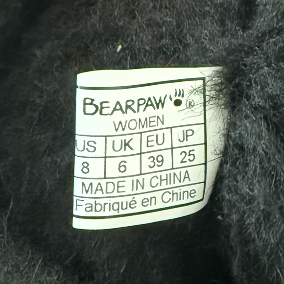 🆕BEARPAW “Cheyenne” suede moto black boots (rain & water repellent) NWT size: 8M - Picture 7 of 8